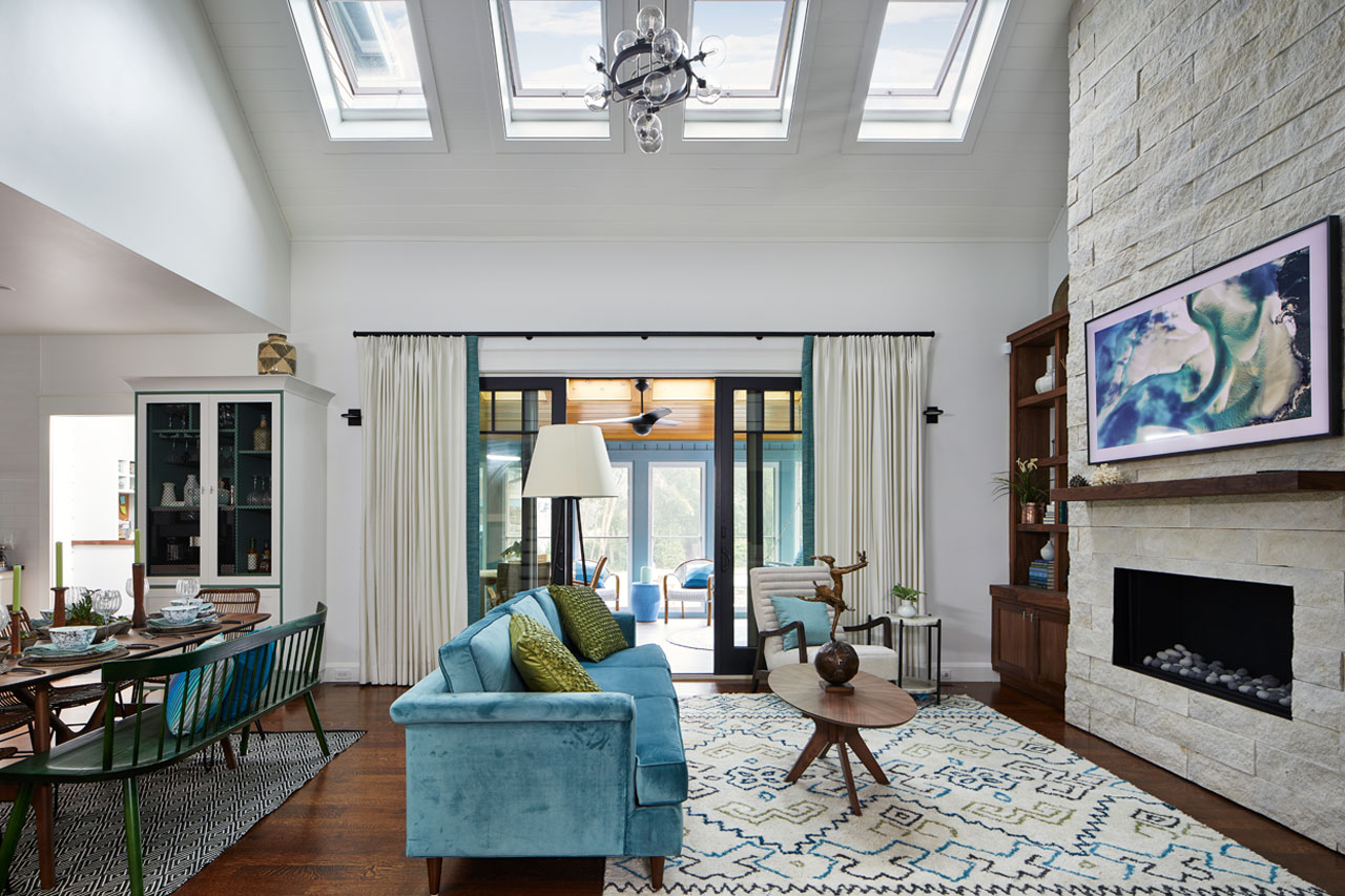 VELUX fresh air skylight opening options